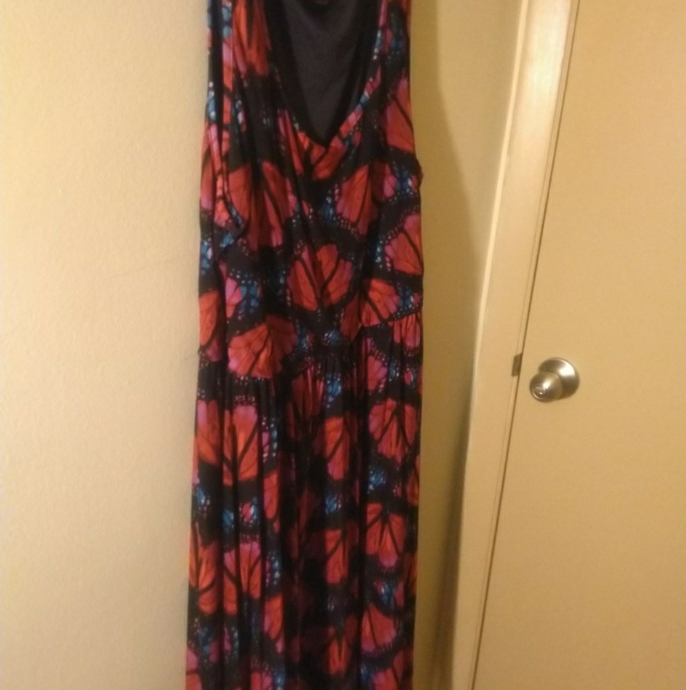 Torrid butterfly dress